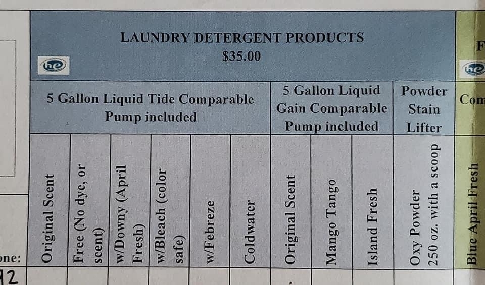 Detergent